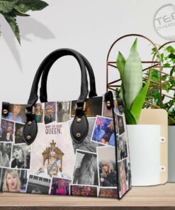 Taylor Swift Leather Handbag OVS1223ZU Black
