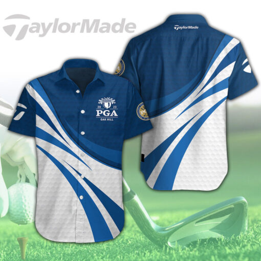 TaylorMade x PGA Championship short sleeve dress shirt OVS181023S6
