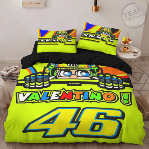 VR46 Valentino Rossi luxury bedding set OVS231023S3