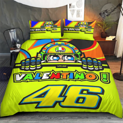 VR46 Valentino Rossi luxury bedding set OVS231023S3