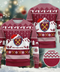 West Ham United Fc Ugly Sweater OVS111023S4