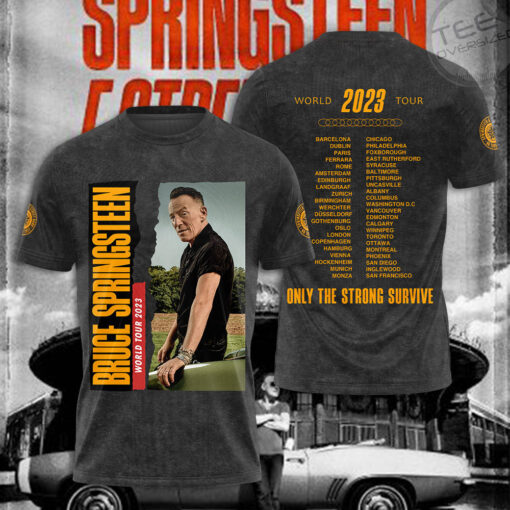 World Tour 2023 Bruce Springsteen T shirt OVS091023S7