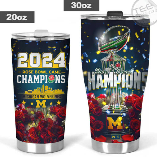 Michigan Wolverines Football Tumbler Cup OVS0124SY size