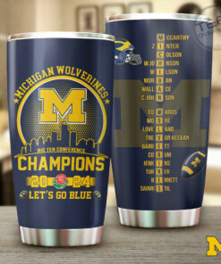 Michigan Wolverines Football Tumbler Cup OVS0124ZL