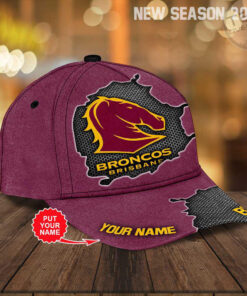 Personalized Brisbane Broncos Caps OVS0124XD