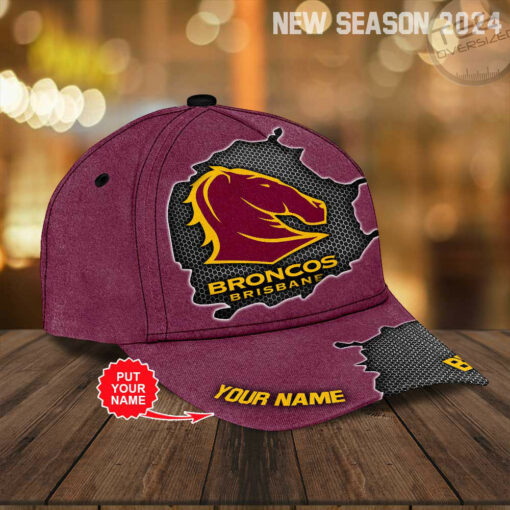 Personalized Brisbane Broncos Caps OVS0124XD