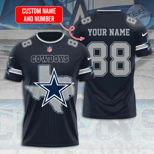 Personalized Dallas Cowboys T shirt OVS012SB