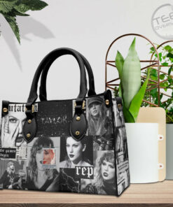 Taylor Swift Leather Handbag OVS0124N Black