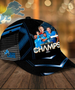 Detroit Lions NFC North Champions Hat NFL Caps OVS0224B