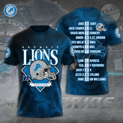 Detroit Lions T shirt OVS0224SV