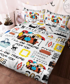 Friends bedding set duvet cover pillow shams OVS0224A IMAGE