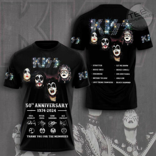 Kiss Band T shirt OVS0224ST