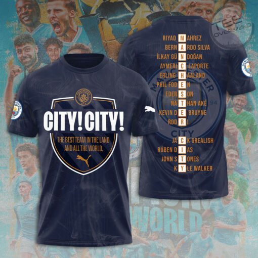Manchester City T shirt OVS0224G