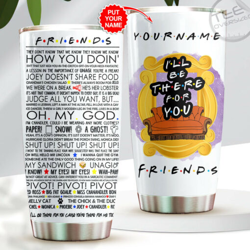Personalized Friends Tumbler Cup OVS0224Y