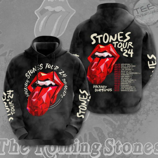 The Rolling Stones Tour 2024 Hoodie OVS0224SY