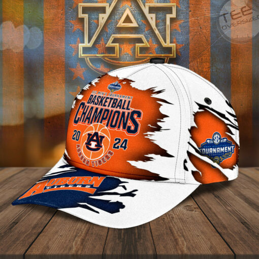 Auburn Tigers Mens Basketball Hat NBA Cap OVS0324ZT L