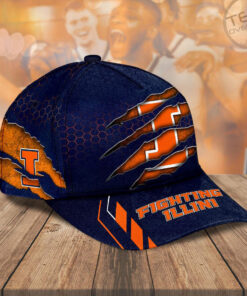 Illinois Fighting Illini Mens Basketball Hat NBA Cap OVS0324ZK R