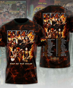 Kiss Band T shirt OVS0324SB