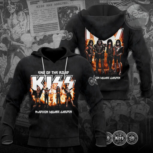 Kiss Madison Square Garden Black Hoodie OVS0324SR