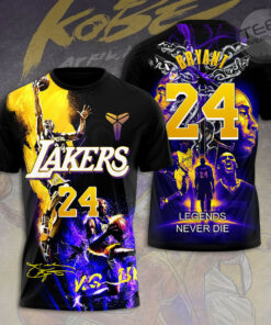 Kobe Bryant x Los Angeles Lakers T shirt OVS0324O
