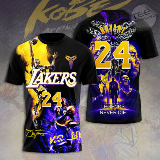 Kobe Bryant x Los Angeles Lakers T shirt OVS0324O