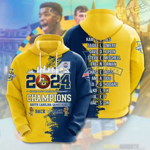 Marquette Golden Eagles Mens Basketball Hoodie OVS0324XE