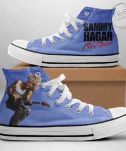 Sammy Hagar High Top Canvas Shoe OVS0324SG Design 1