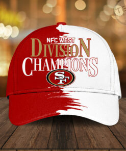 San Francisco 49ers Red White Hat NFL Caps OVS0324X