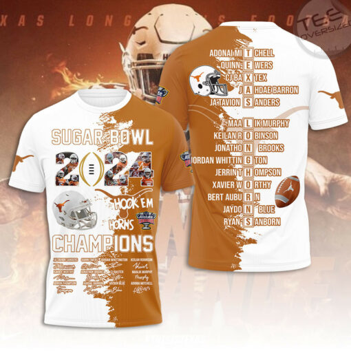 Sugar Bowl Texas Longhorns T shirt OVS0324ZP