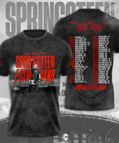 World Tour 2024 Bruce Springsteen T shirt OVS0324ZB