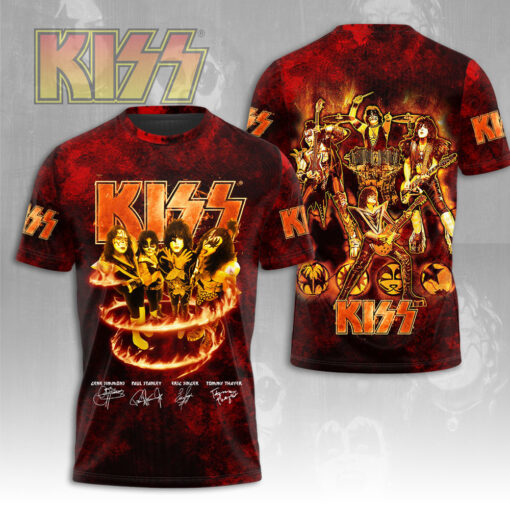 Kiss Band T shirt OVS0424SZ