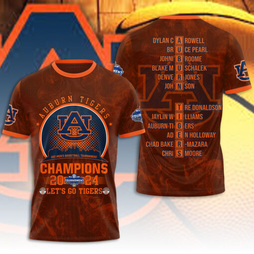 Lets Go Auburn Tigers T shirt OVS0424ZI