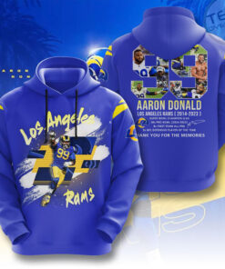 Los Angeles Rams x Aaron Donald Hoodie OVS0424ZN