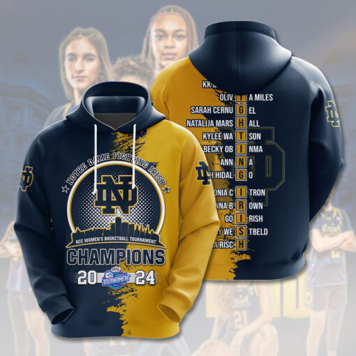 Notre Dame Womens Basketball Hoodie OVS0424VC
