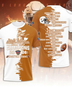 Texas Longhorns Football T shirt OVS0424B