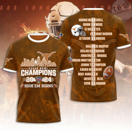 Texas Longhorns T shirt OVS0424C