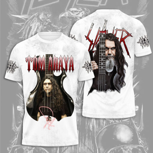 Tom Araya X Slayer T shirt OVS0424VA