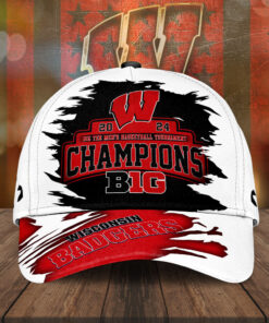 Wisconsin Badgers Mens Basketball Hat NBA Caps OVS0424U