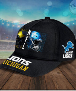 Detroit Lions x Michigan Wolverines Cap OVS0524SL L