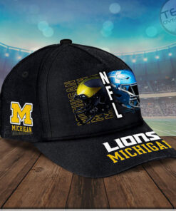 Detroit Lions x Michigan Wolverines Cap OVS0524SL R