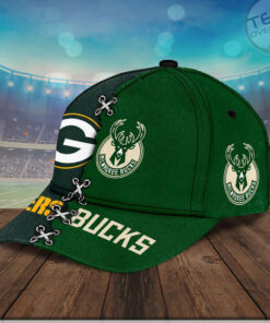 Green Bay Packers X Milwaukee Bucks Cap OVS0524SU R