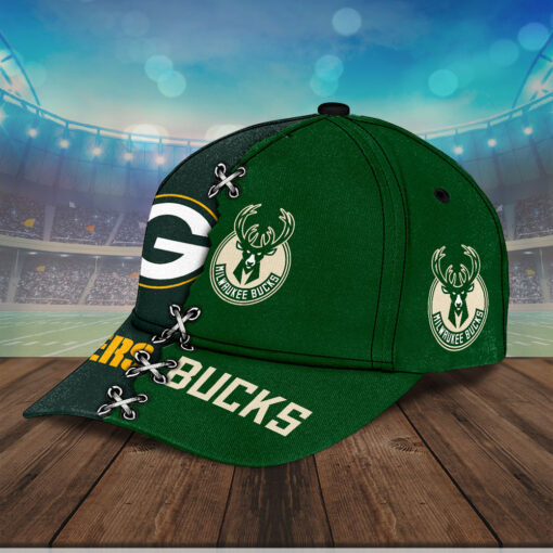 Green Bay Packers X Milwaukee Bucks Cap OVS0524SU R