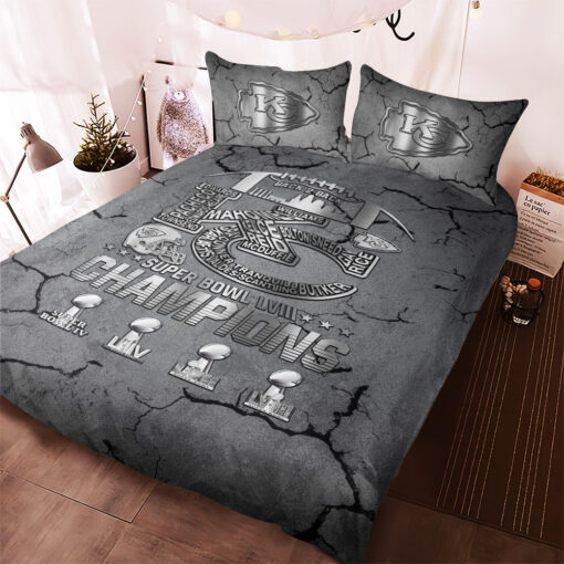 Kansas City Chiefs bedding set duvet cover pillow shams OVS0524SQ IMAGE