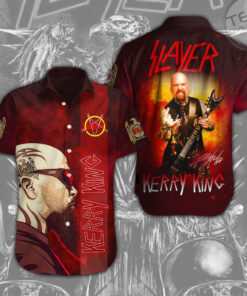 Kerry King x Slayer Short Sleeve Dress Shirt OVS0524S