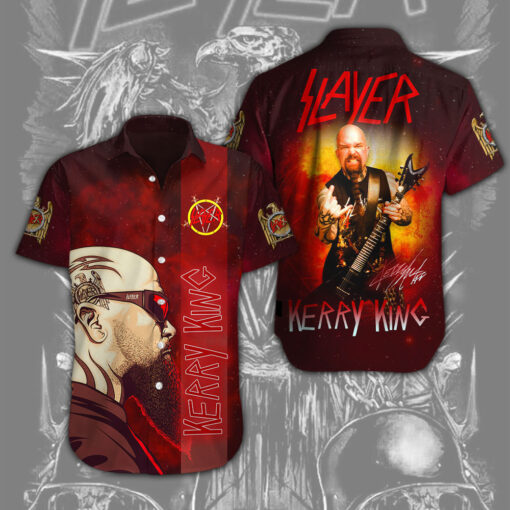 Kerry King x Slayer Short Sleeve Dress Shirt OVS0524S