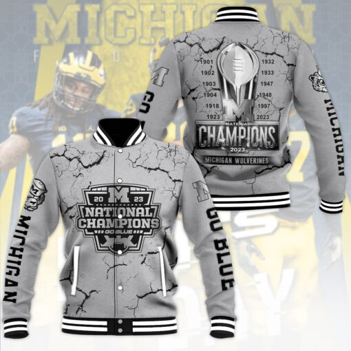 Michigan Wolverines Football varsity jacket OVS0524SO