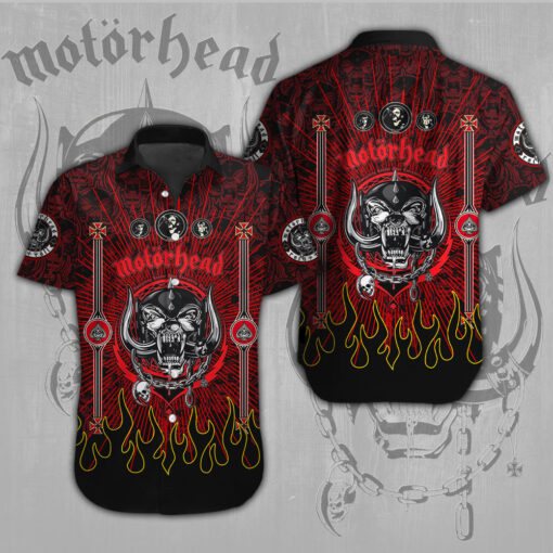 Motorhead Short Sleeve Dress Shirt OVS0524ZS