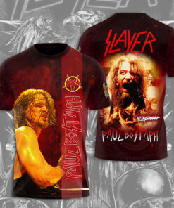 Paul Bostaph X Slayer T shirt OVS0524G