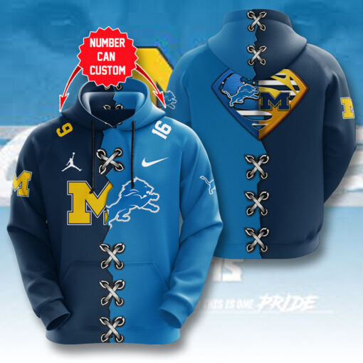 Personalized Michigan Wolverines Football Hoodie OVS0524SH