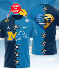 Personalized Michigan Wolverines Football T shirt OVS0524SH